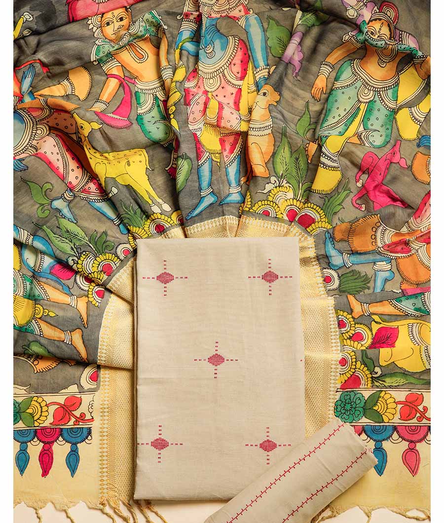 COTTON WOVEN SUIT SET