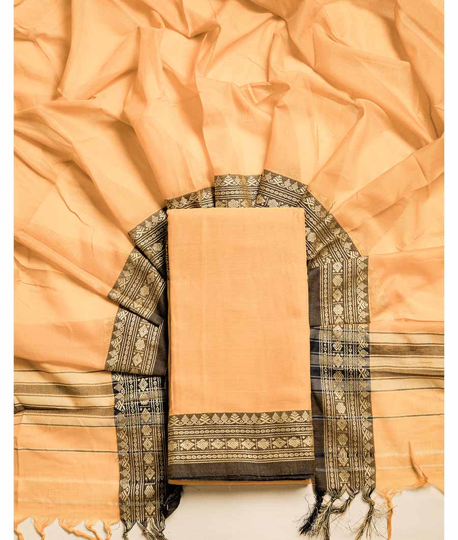 PURE HANDLOOM MERCIDICED NARAYANPET SUIT SET