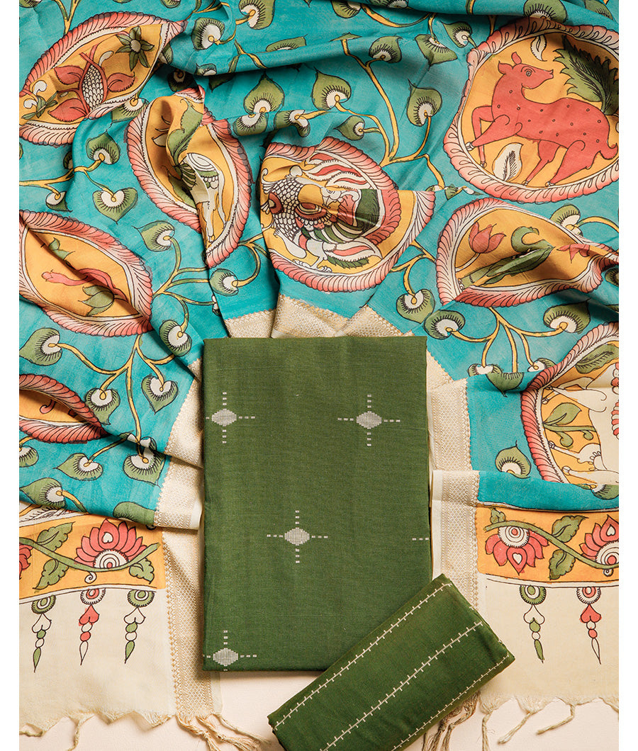 COTTON WOVEN SUIT SET