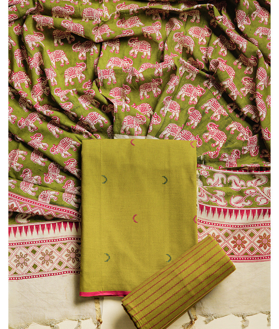 COTTON WOVEN SUIT SET