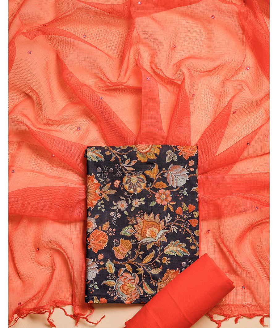 PURE COTTON PRINTED SUIT SET