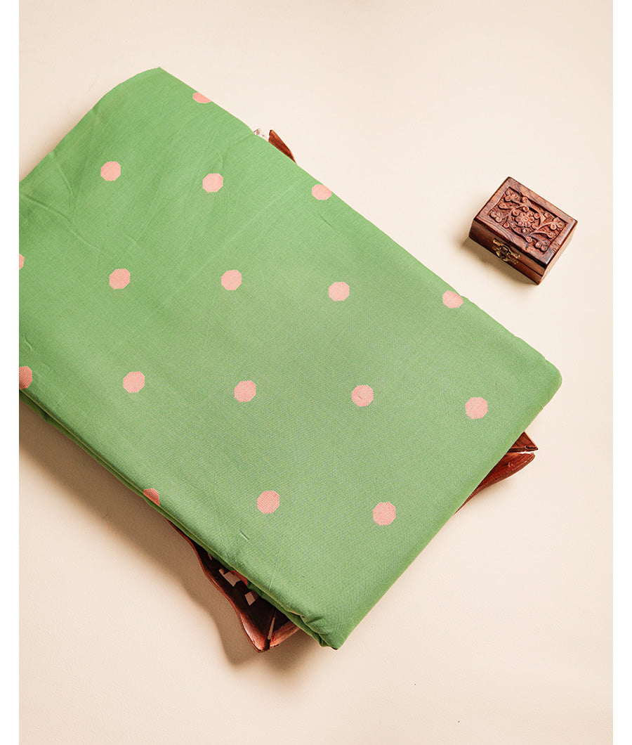 COTTON WOVEN BUTTA FABRIC