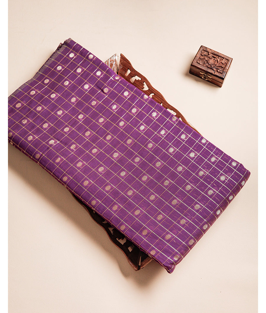 CHANDERI SILK BUTTA FABRIC