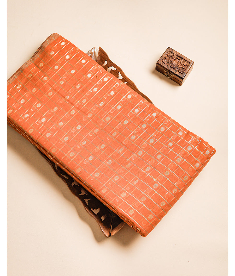 CHANDERI SILK BUTTA FABRIC