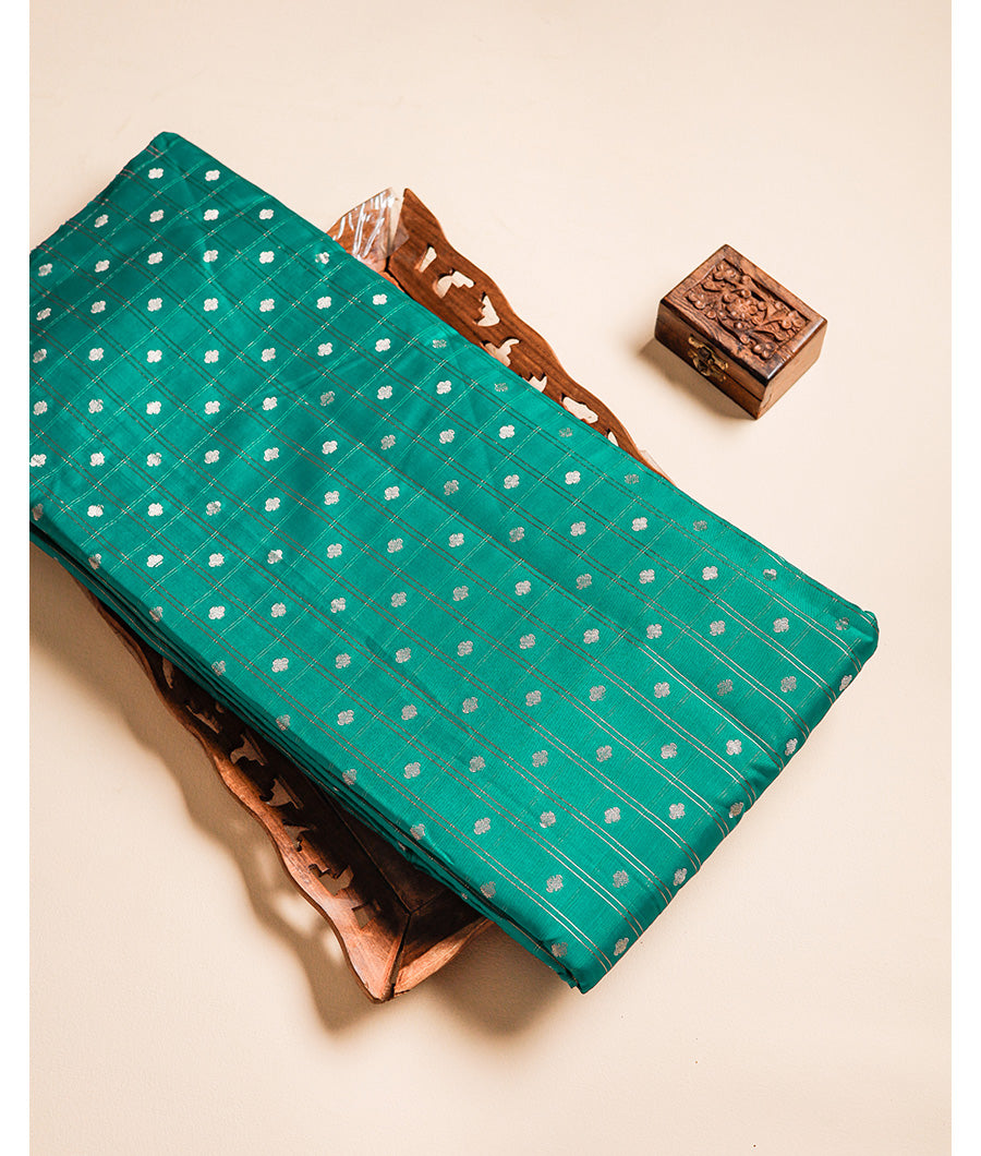 CHANDERI SILK BUTTA FABRIC