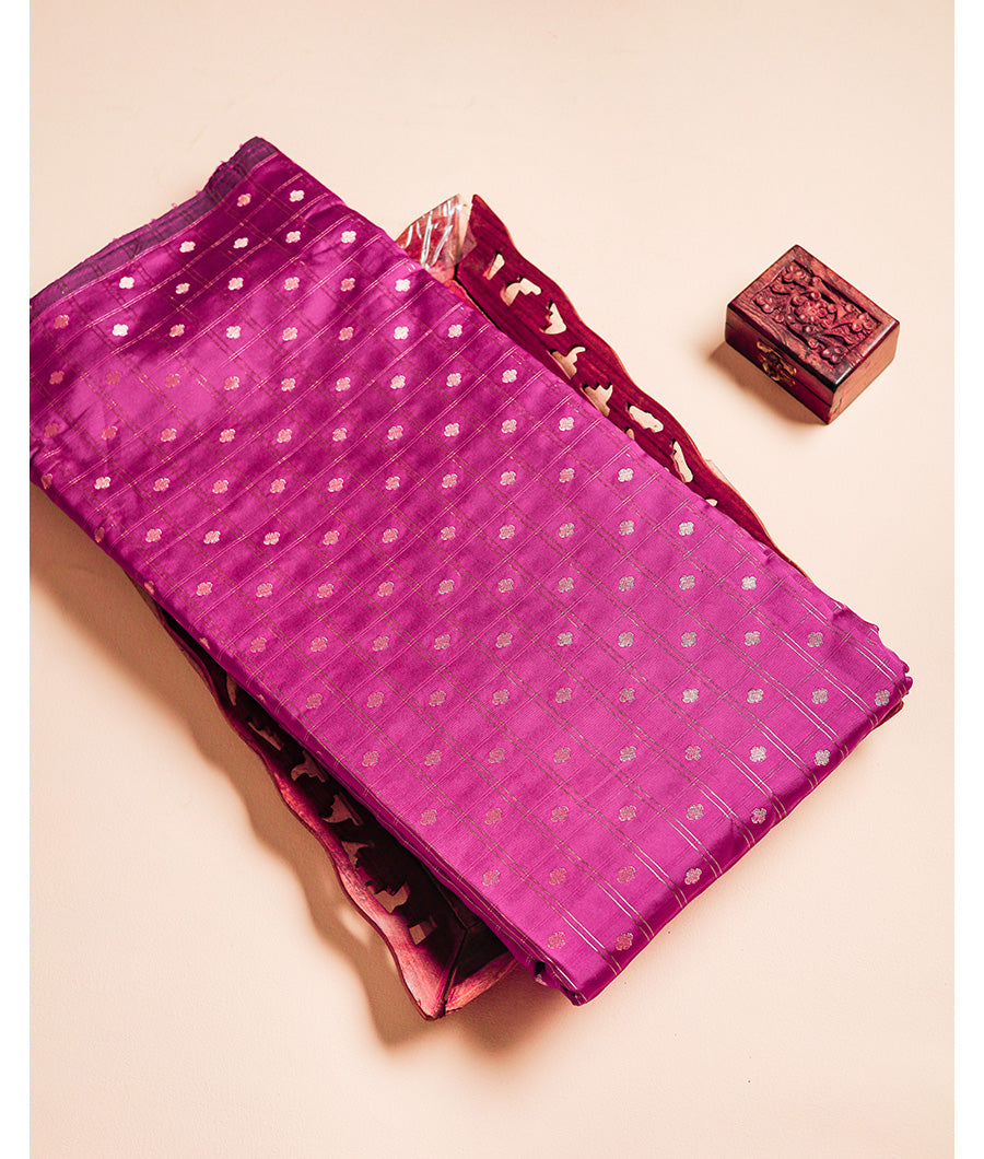 CHANDERI SILK BUTTA FABRIC