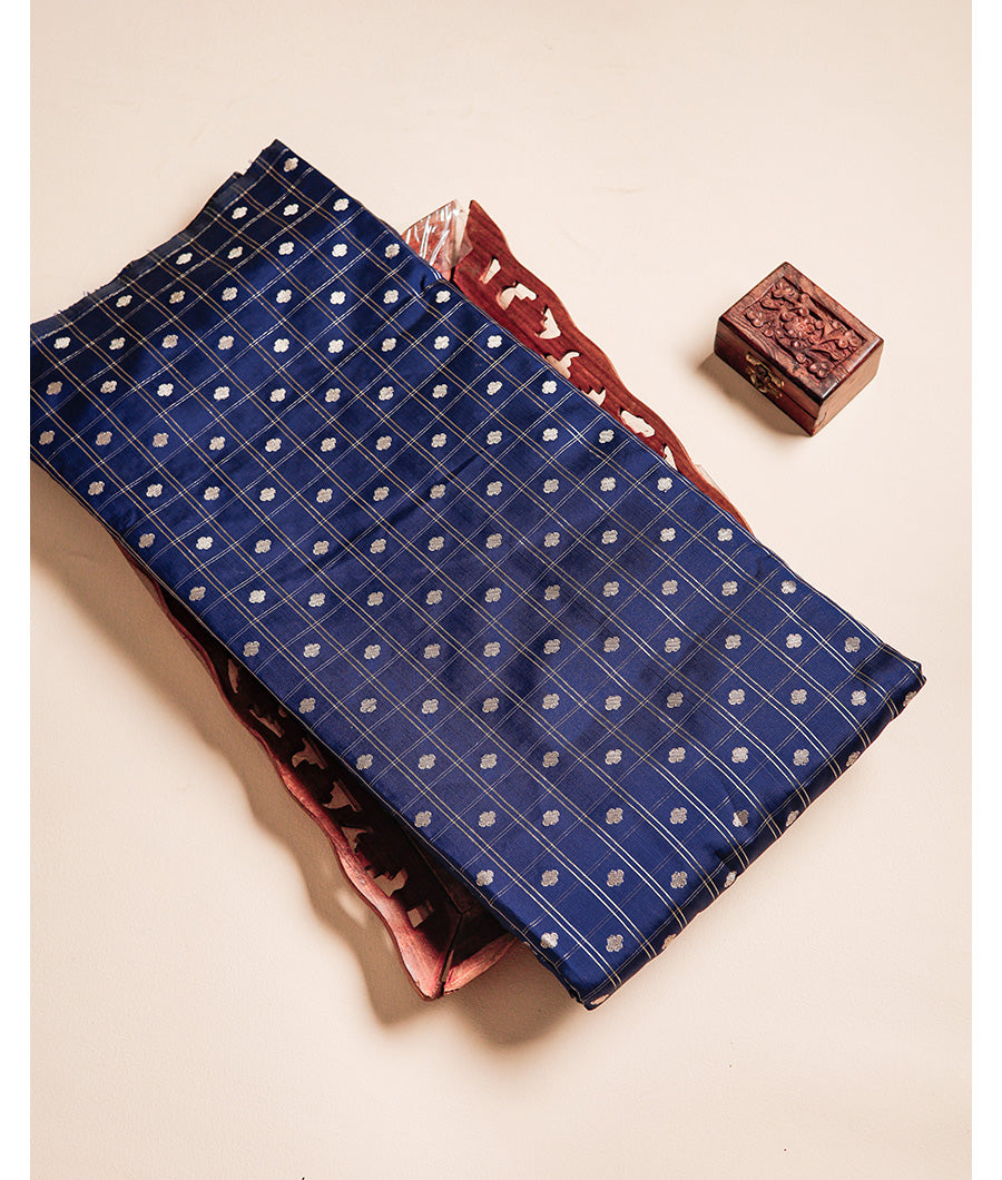 CHANDERI SILK BUTTA FABRIC