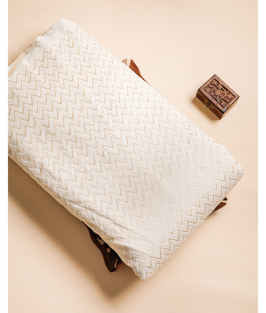 COTTON GOLD PRINTED FABRIC