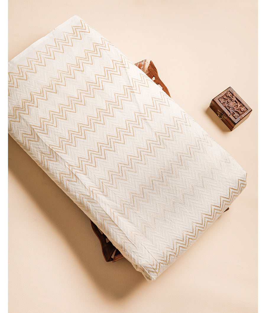 COTTON GOLD PRINTED FABRIC