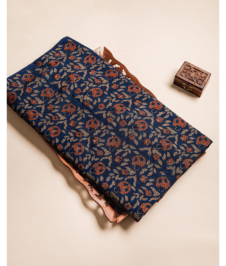 PURE COTTON AKOLA BLOCK PRINTED FABRIC