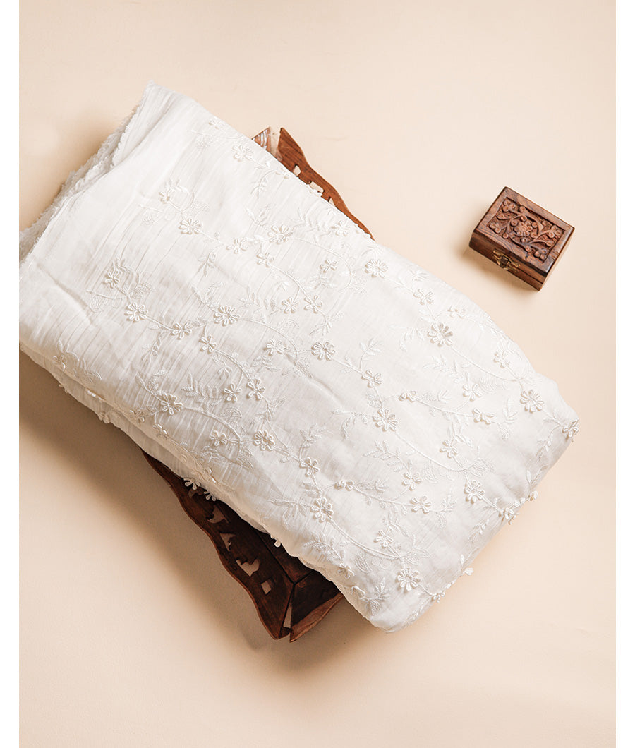 COTTON EMROIDERED RFD FABRIC