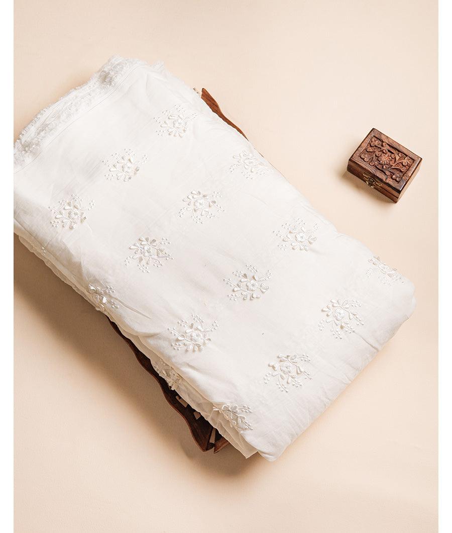COTTON EMROIDERED RFD FABRIC
