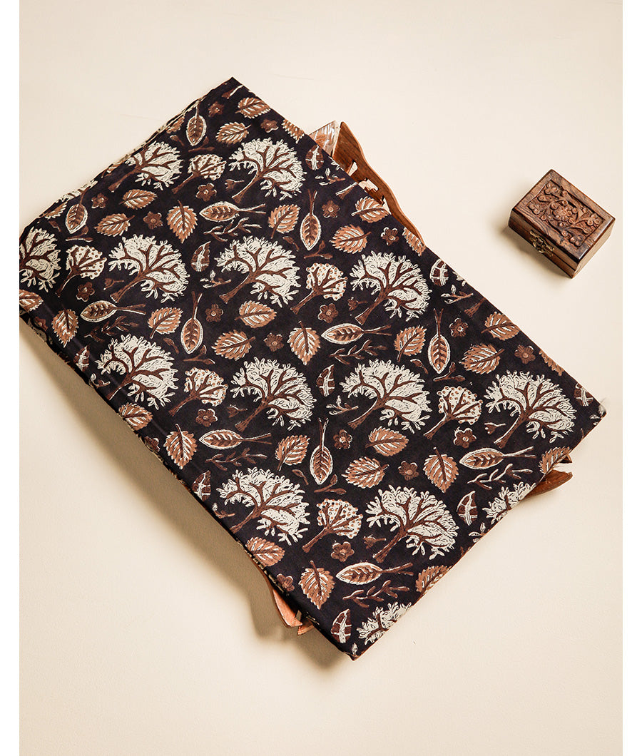 COTTON VANASPATI BLOCK PRINTED FABRIC