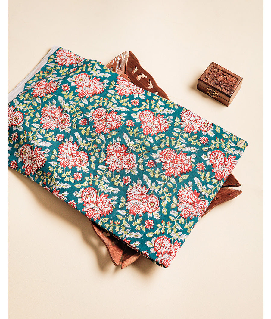 HANDBLOCK PRINTED FABRIC