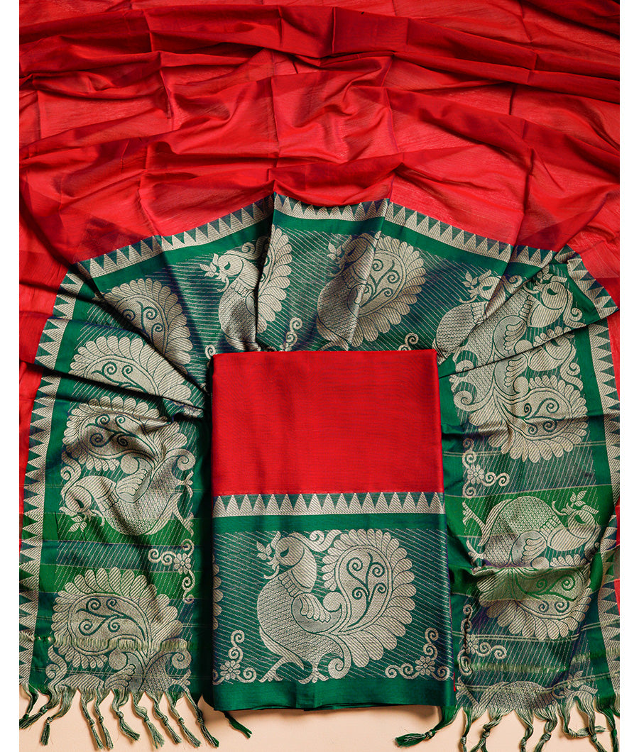 DHARWAD BORDER SUIT SET