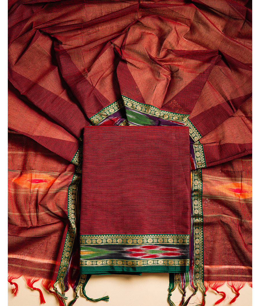 DHARWAD BORDER SUIT SET