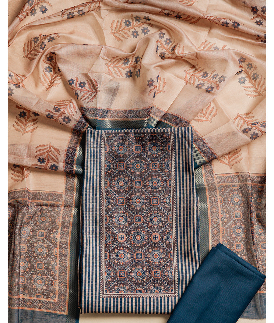 CHANDERI SUIT SET