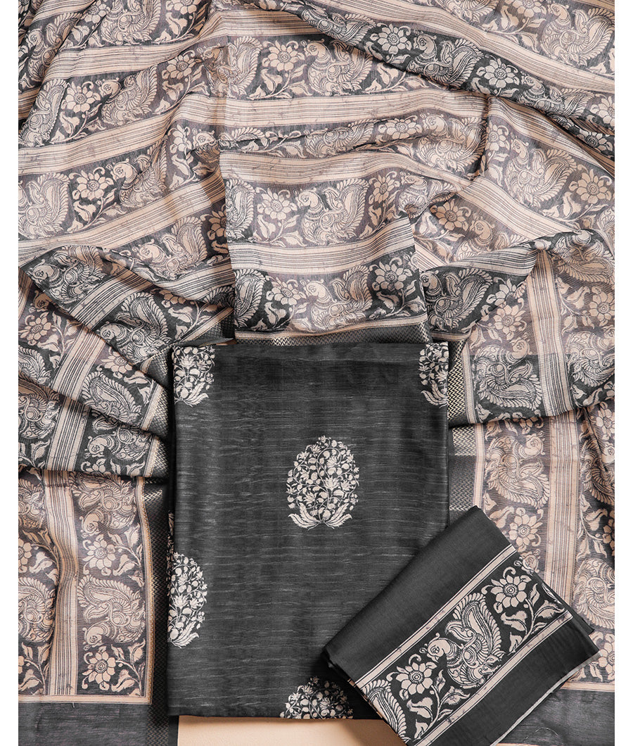 CHANDERI SUIT SET