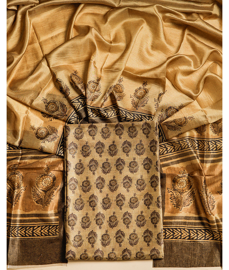 RAW SILK SUIT SET