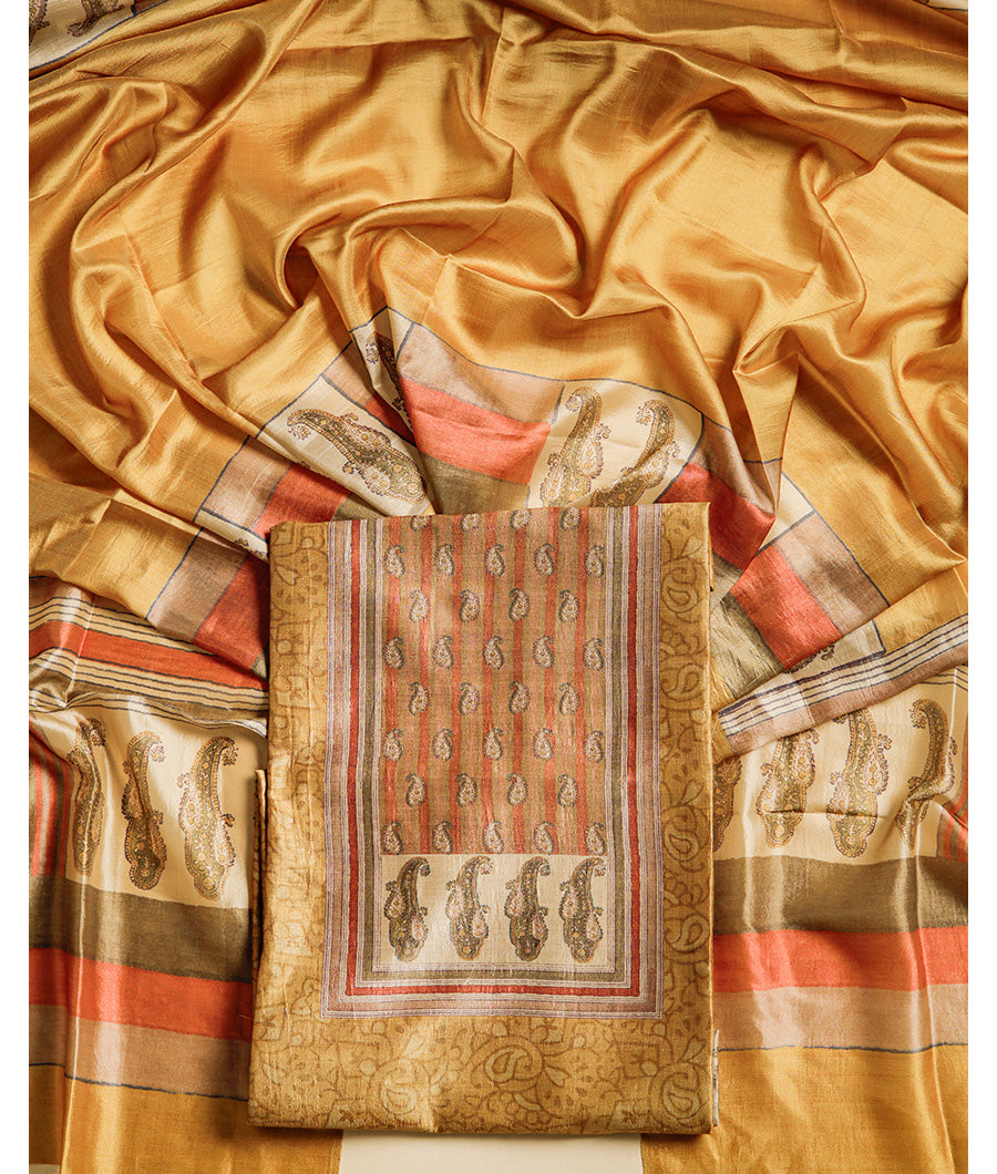 RAW SILK SUIT SET