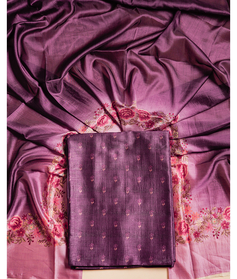 RAW SILK SUIT SET