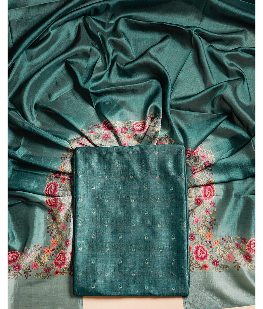 RAW SILK SUIT SET