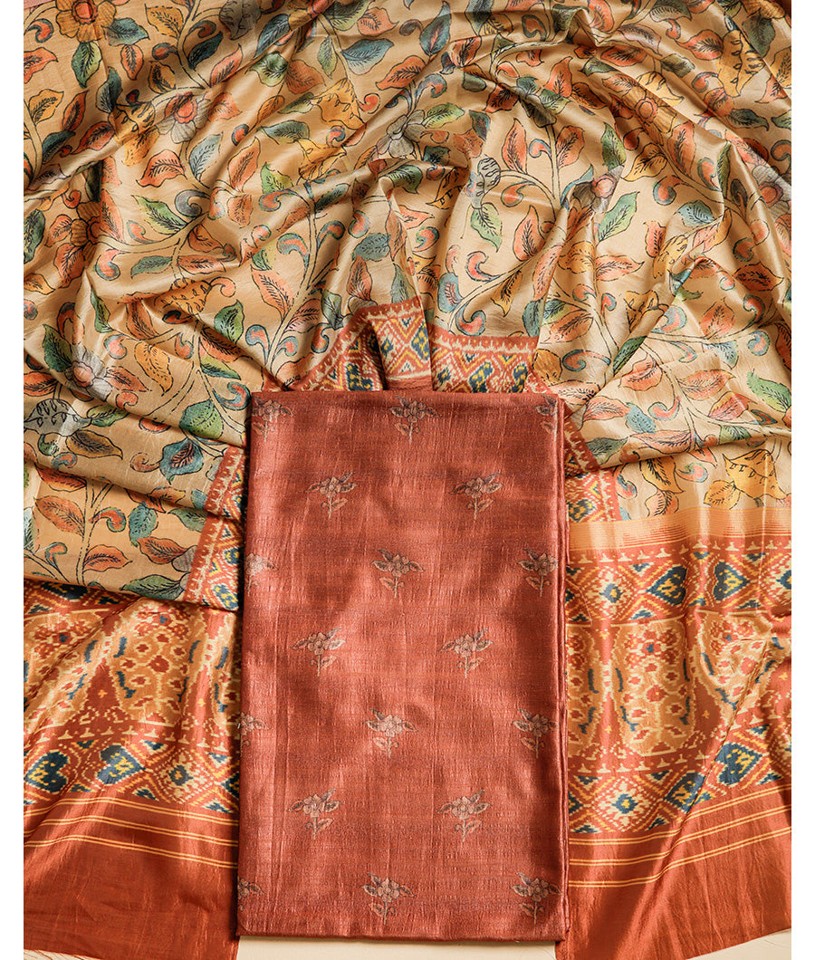 RAW SILK SUIT SET