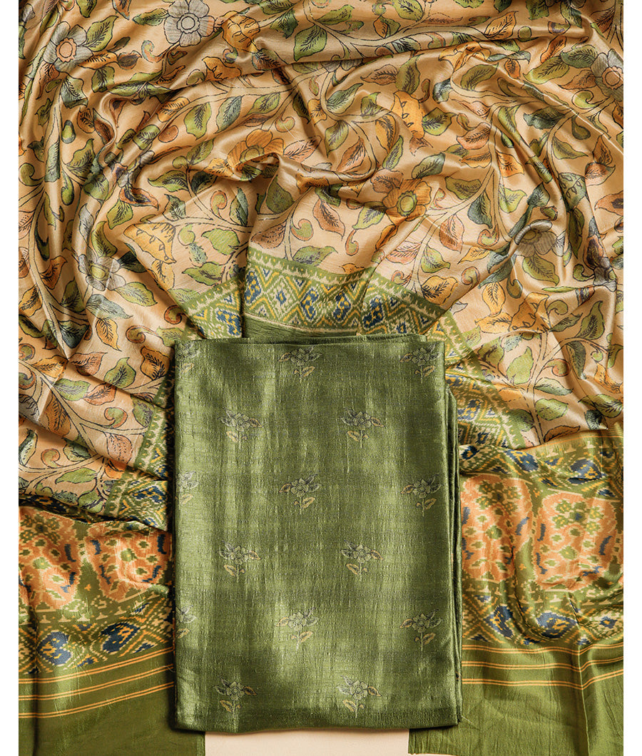 RAW SILK SUIT SET
