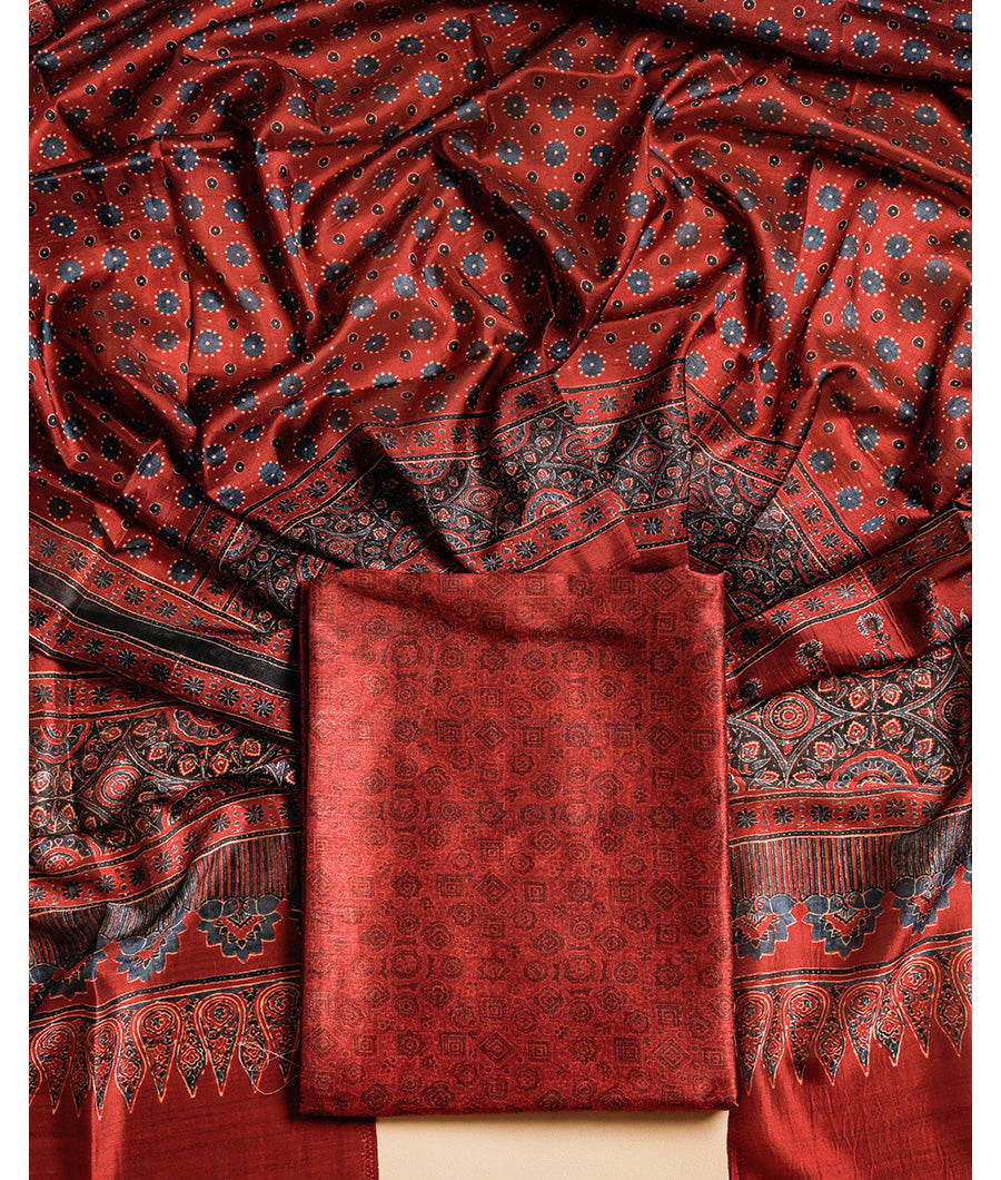 RAW SILK SUIT SET