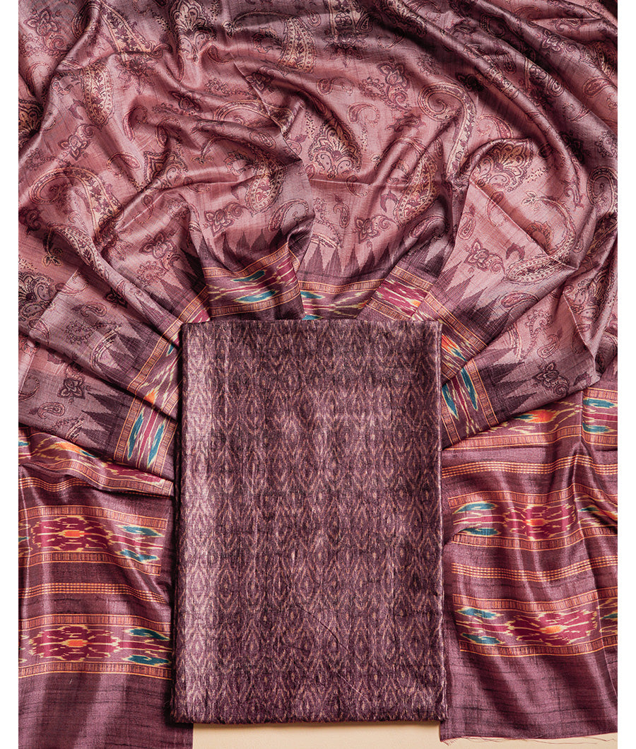 RAW SILK SUIT SET