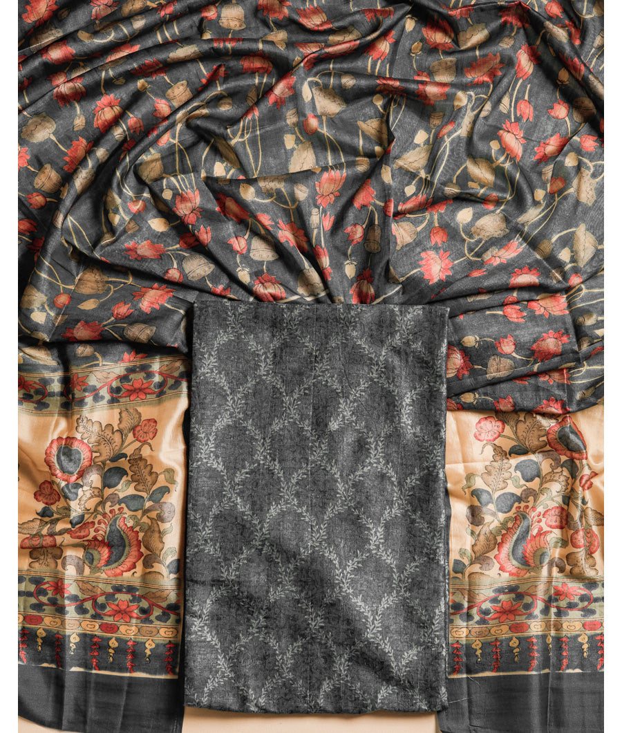 RAW SILK SUIT SET