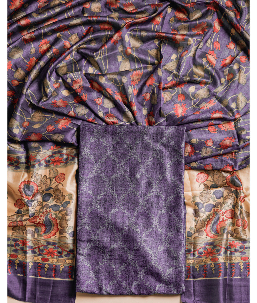 RAW SILK SUIT SET