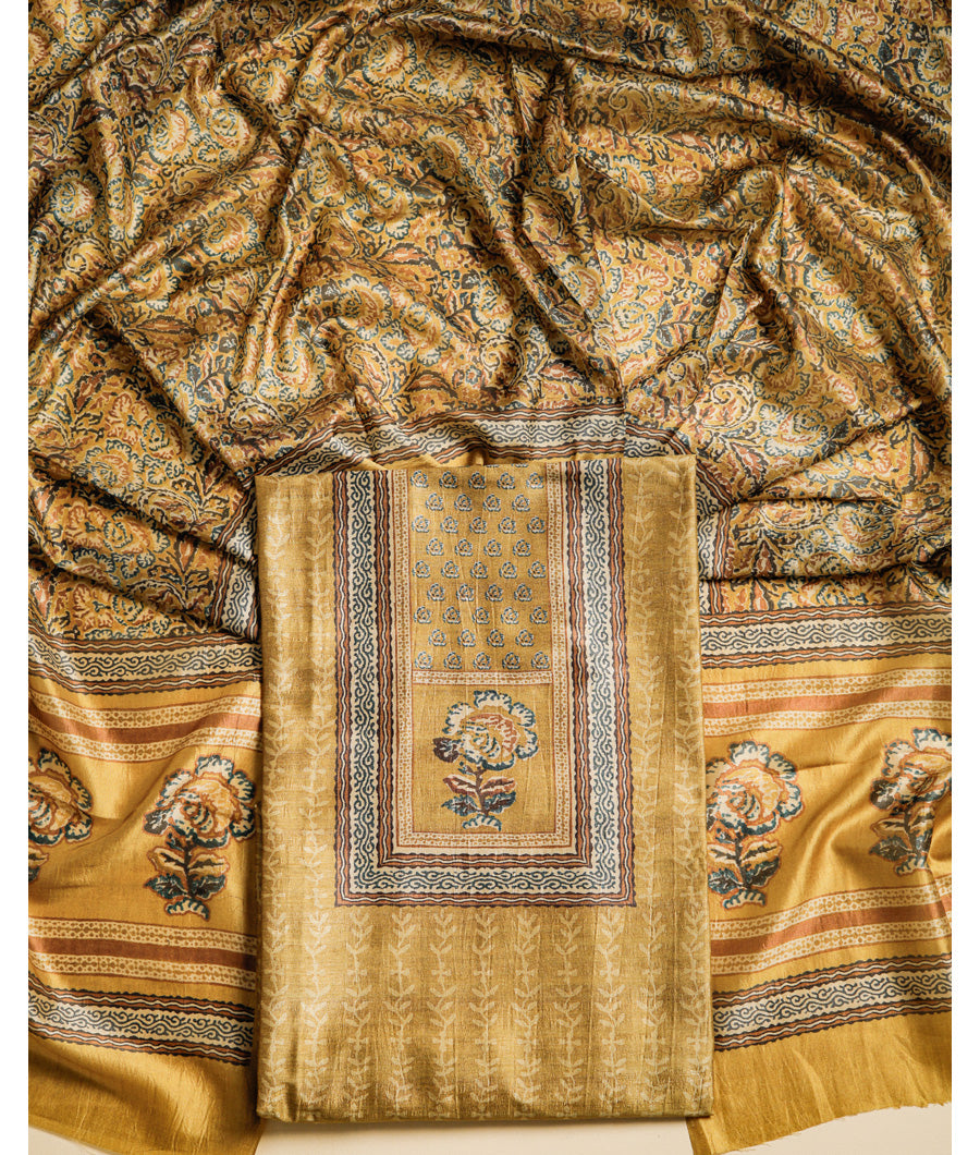 RAW SILK SUIT SET