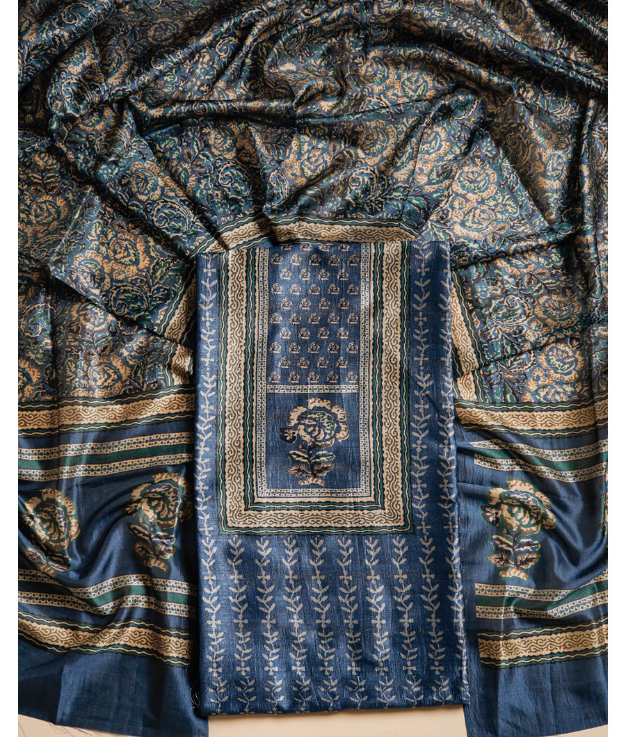 RAW SILK SUIT SET