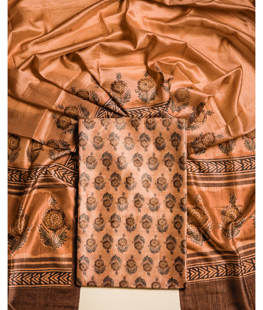 RAW SILK SUIT SET