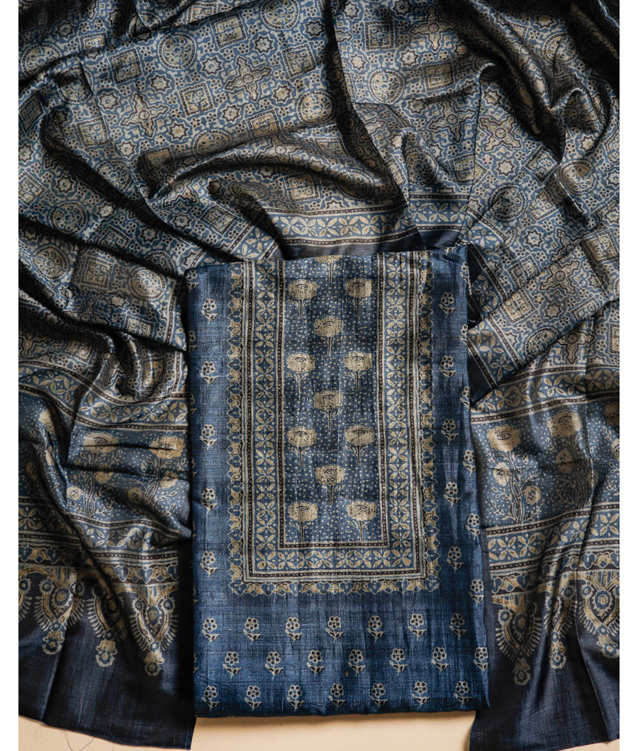 RAW SILK SUIT SET
