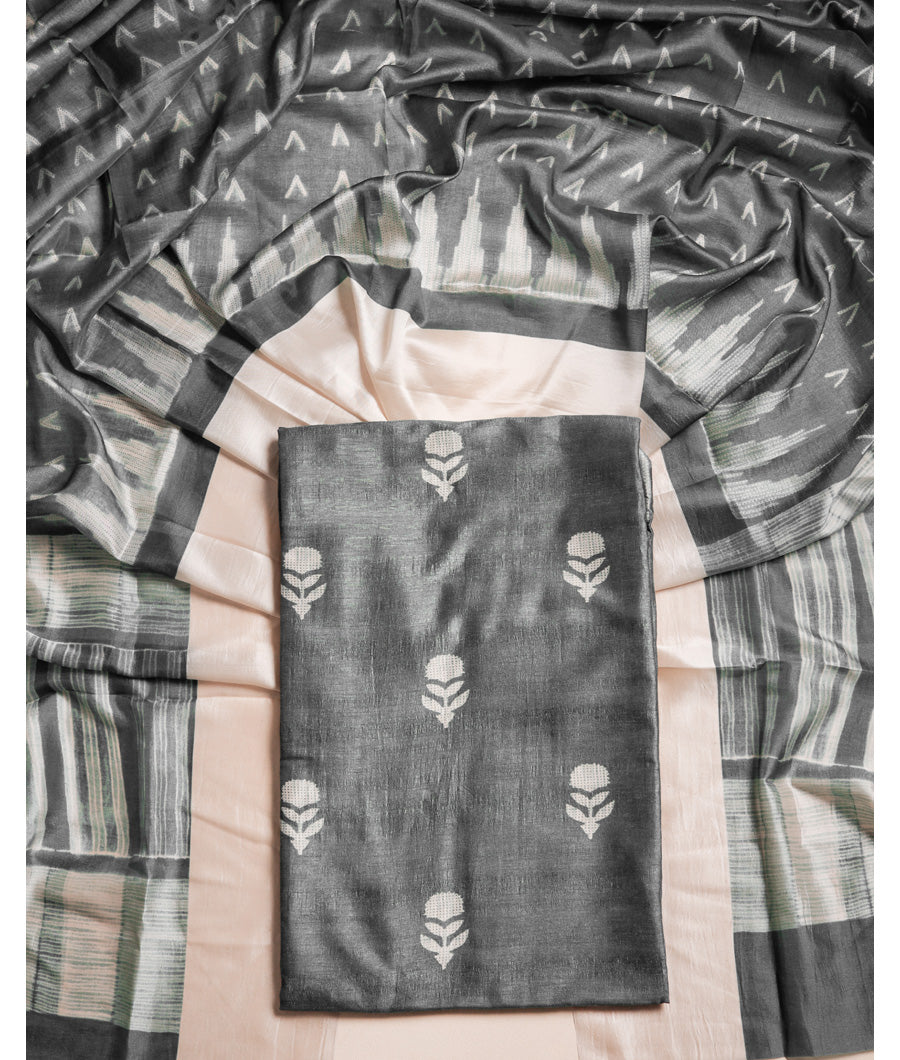 RAW SILK SUIT SET