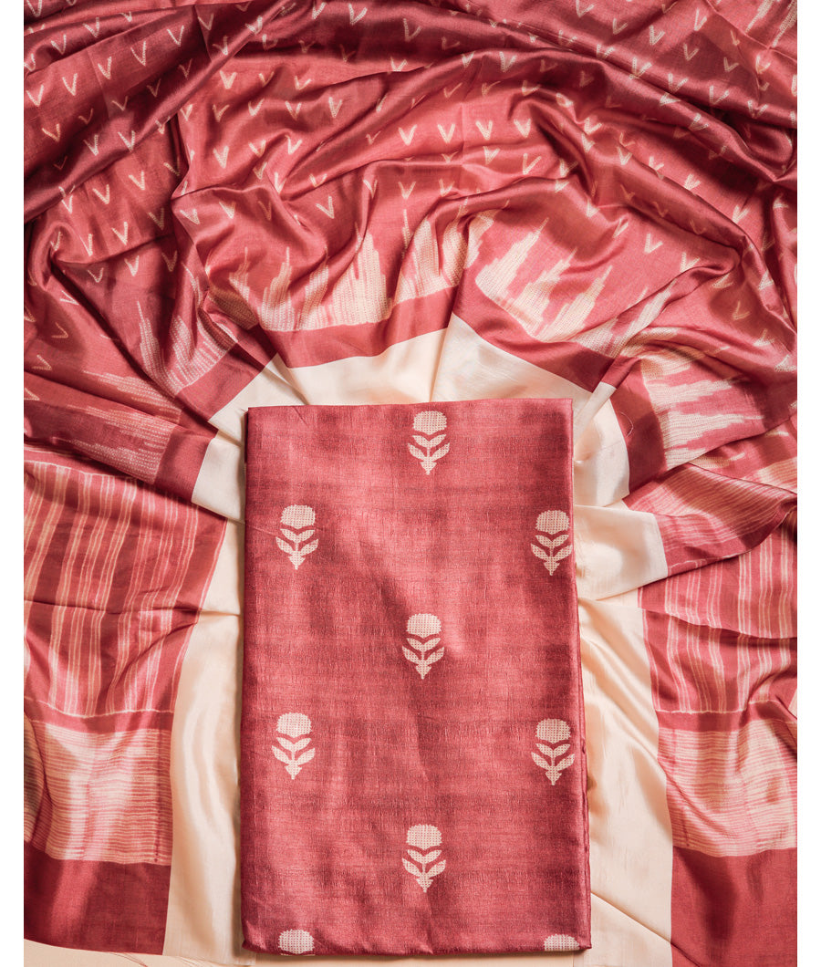 RAW SILK SUIT SET