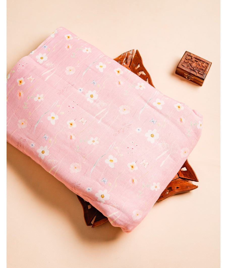 PURE LINEN PRINTED FABRIC
