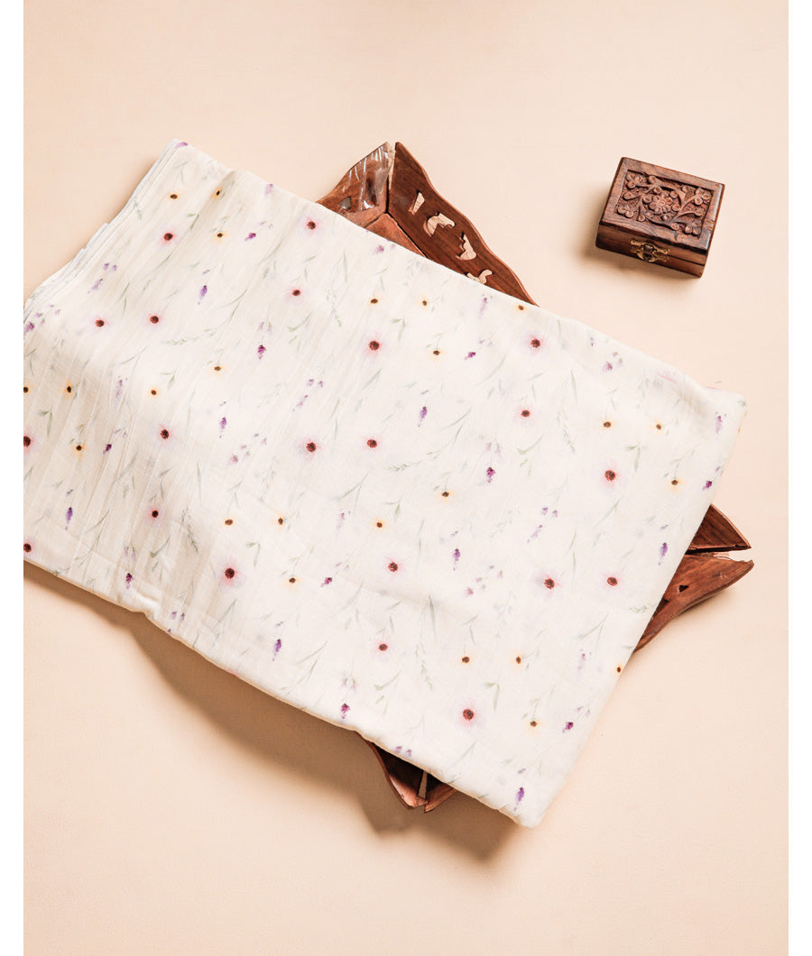 PURE LINEN PRINTED FABRIC