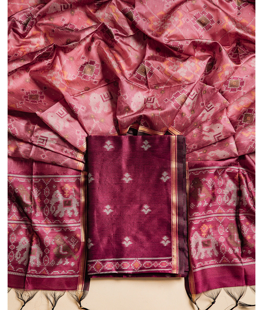 SEMI KANCHI SILK SUIT SET