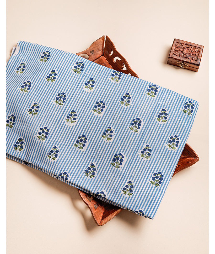 COTTON HANDBLOCK PRINTED FABRIC