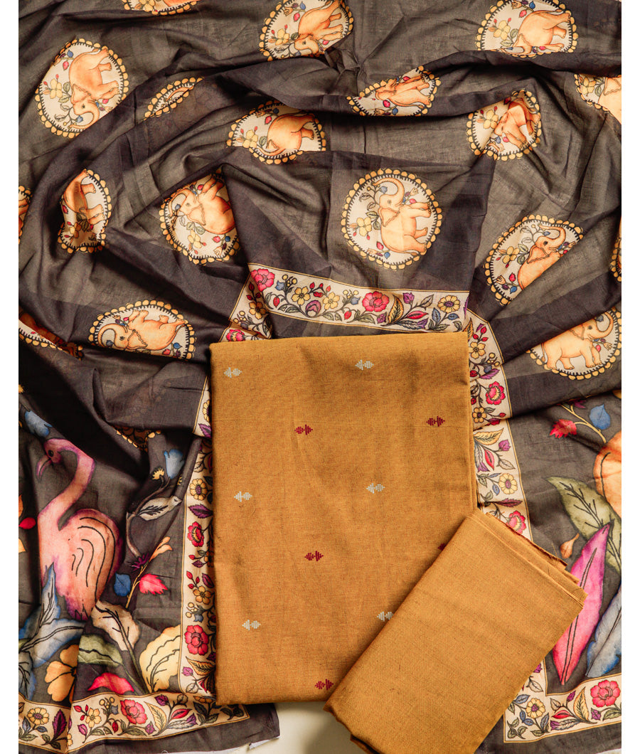 PURE COTTON WOVEN SUIT SET