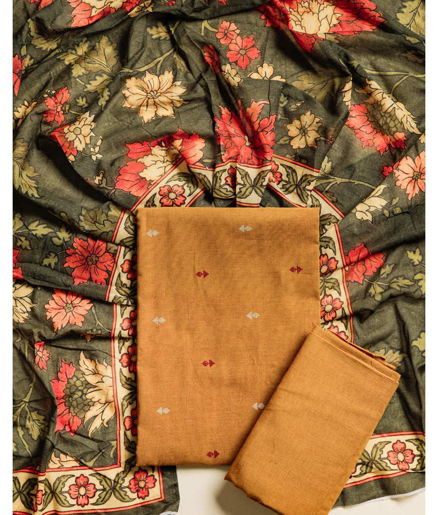 PURE COTTON WOVEN SUIT SET