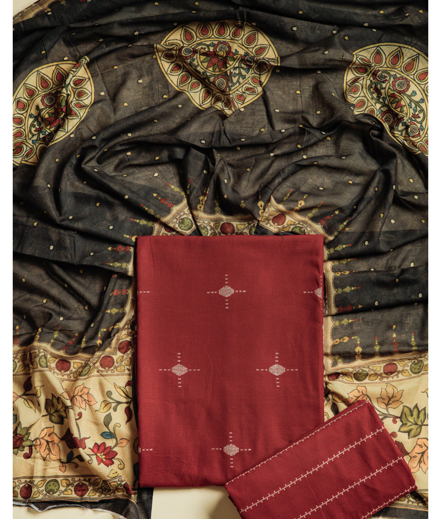 PURE COTTON WOVEN SUIT SET
