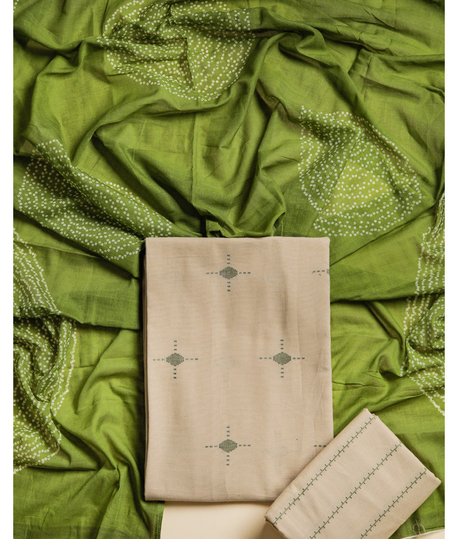 PURE COTTON WOVEN SUIT SET