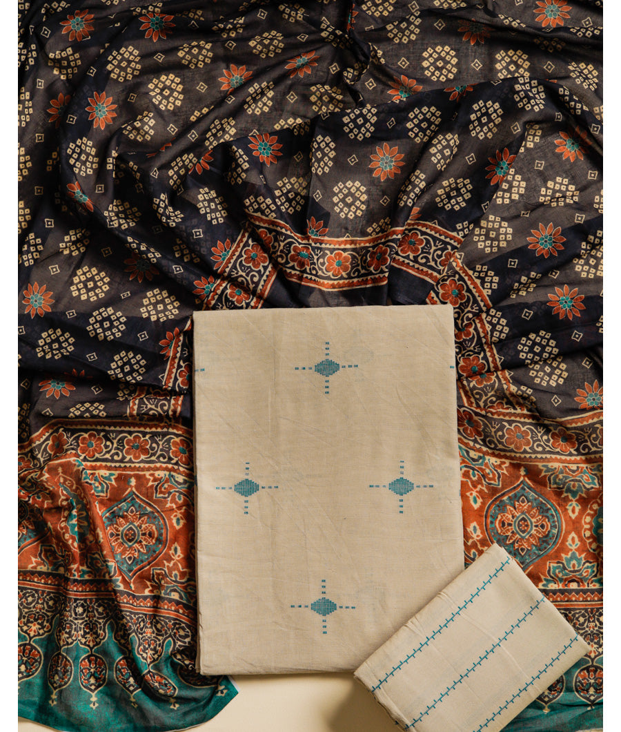PURE COTTON WOVEN SUIT SET