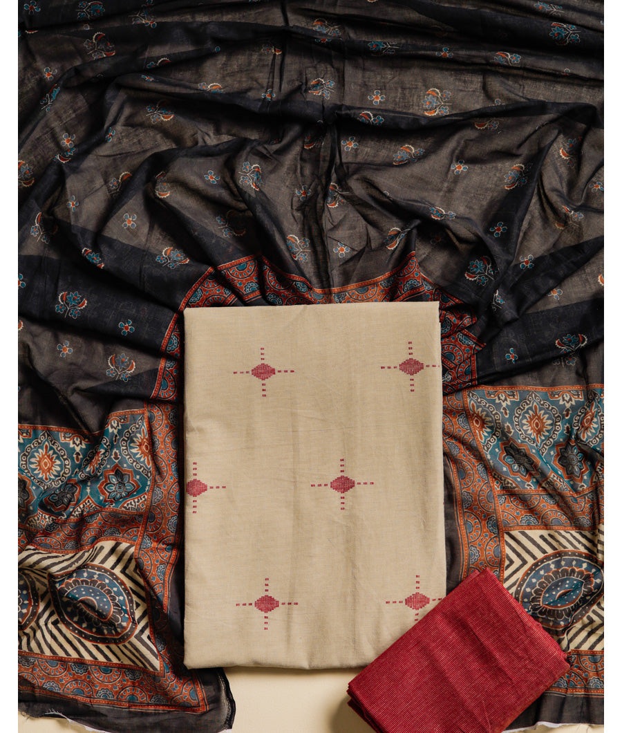 PURE COTTON WOVEN SUIT SET