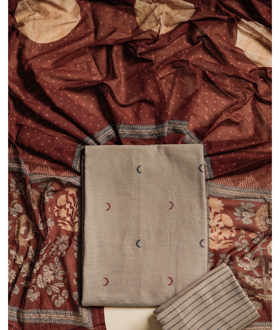 PURE COTTON WOVEN SUIT SET