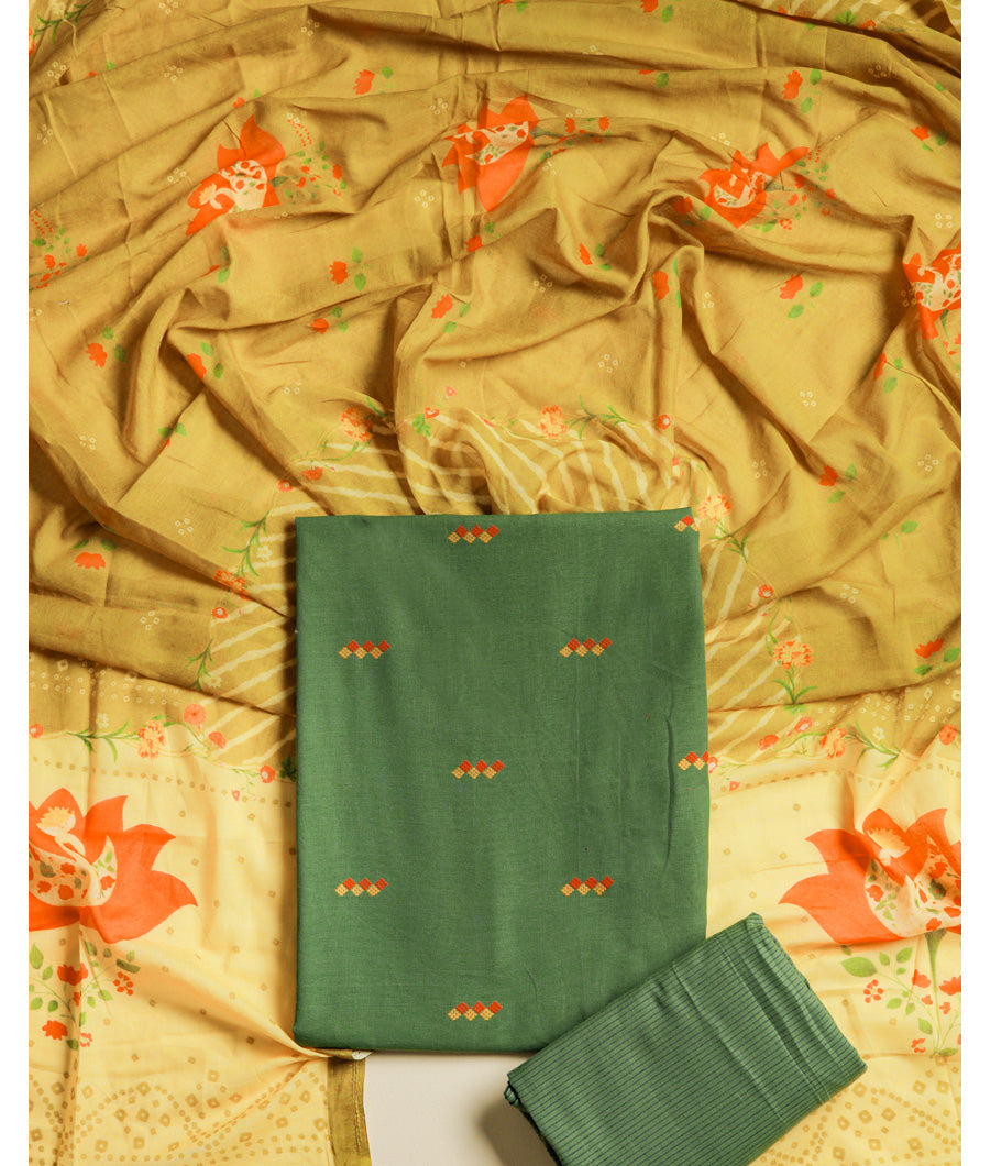 PURE COTTON WOVEN SUIT SET